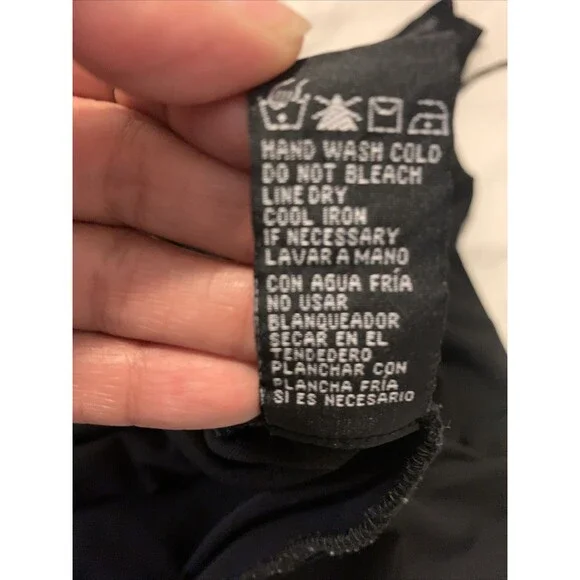 Scarlett Nite Vintage Y2K Dress Womens 8 Belt Babydoll Tie Whimsigoth Mcbling - Picture 16 of 16